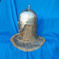 Aventail de casque de Viking du Xe siècle VH-10, qualité industrielle, en acier doux massif de 2,5 mm d'épaisseur, pour la meilleure reconstitution historique