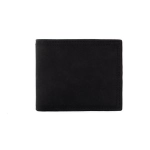 Cartera de Cuero Unisex, Billetera Bifold con Monedero, Cierre Abierto, Corta, Ecológica, de Cuero Genuino, para Uso Diario, Regalo de Aniversario - Product Image 3