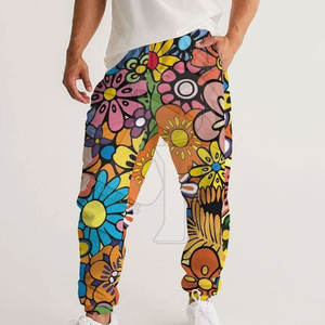 Wholesale Baggy Jogger For Men With Unique Sublimation Print Durable Material Adjustable Waistband Ideal For Street Style - Product Image 6
