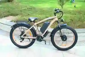 دراجة جبلية كهربائية للطرق الوعرة إصدار 2024 بإطار من سبائك الألومنيوم ومحرك ثنائي 48 فولت 1000 وات دراجة جبلية دراجة كهربائية