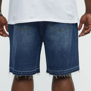 Pantalones Cortos de Mezclilla para Hombre a Precio Económico / Diseño de Logotipo Personalizado con Bolsillos, Material de Algodón con Ajuste Relajado, Transpirable y Ajustable - Product Image 6