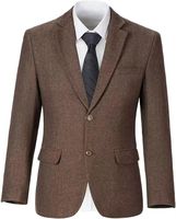 Traje de Esmoquin de 3 Piezas para Hombre, Estilo Italiano, Hecho a Medida, de Primera Calidad, Cruzado, Elegante y Cómodo para Adultos