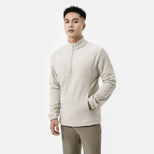 Sweatshirts à fermeture éclair personnalisables pour hommes avec service OEM - Product Image 1