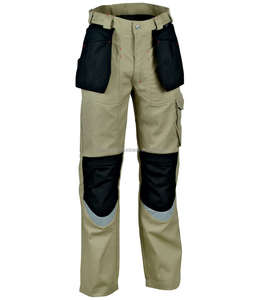 Pantalones de trabajo de alta calidad, ropa de trabajo, pantalón de trabajo de algodón 100%, pantalón de trabajo protector de la mejor calidad - Product Image 6