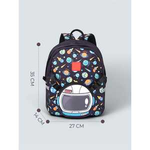 Tykle Space BTS Combo 2-in-1 Children's Daily Backpack with Pencil Case and <b>Stationery</b> <b>Set</b> Including Crayon Sticks - Product Image 4