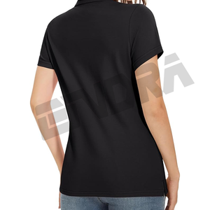 เสื้อโปโลคลาสสิกสำหรับผู้หญิงที่มีเนื้อผ้าระบายอากาศได้ดีมีสไตล์เหมาะสำหรับการเดินทางสำนักงานแบบสบายๆหรือสวมใส่ทุกวันตลอดทั้งปี - Product Image 2