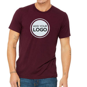 T-shirt en coton de marque de créateur pour homme, en denim, couleur unie, vêtements décontractés, style streetwear - Product Image 4