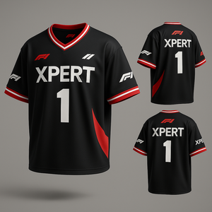 Maillots de football américain universitaire en polyester à séchage rapide du fabricant personnalisés style d'ensemble d'été à manches courtes - Product Image 2