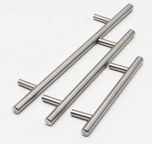 European American Modern Aluminum Metal Hidden Drawer <b>Hardware</b> <b>Kitchen</b> Cabinet Door Pull Concealed Handles Brass Door Handles - Product Image 6