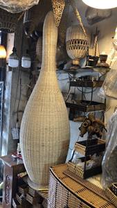 Lámpara de bambú única, diseño colgante hecho a mano, estilo ecológico, crea una iluminación cálida para casas, resorts, restaurantes e interiores - Product Image 4