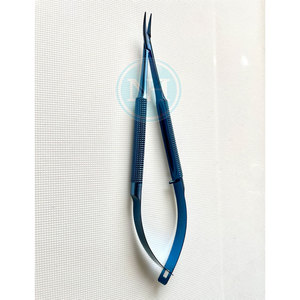 Portaagujas Corto Estilo Barraquer para Procedimientos Quirúrgicos Oftálmicos Delicados, Modelo Corto Barraquer - Product Image 1