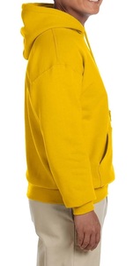 Sweat à capuche en molleton de coton uni surdimensionné personnalisé pour homme Pull unisexe Taille plus grande Sweats à capuche et sweat-shirts pour homme - Product Image 3
