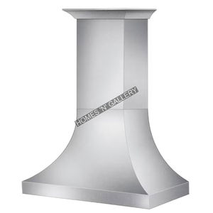 Hotte de cuisine murale en acier inoxydable, couleur cuivre antique, personnalisable, cheminée de cuisine - Product Image 4