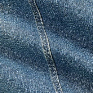 Veste en jean indigo pour homme, best-seller, col en velours côtelé, style vintage, vêtements de travail, boutons sur le devant, poches, vêtements d'extérieur décontractés, 100% coton - Product Image 6