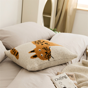 Fundas de almohada Recién llegado Funda de edredón Estilo moderno Cojín de asiento estampado cálido Lujo - Product Image 3