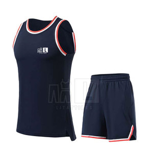 Uniforme de Baloncesto Transpirable de Secado Rápido con Logotipo Personalizado 2025, Ropa de Equipo 100% Poliéster, Nuevo Diseño al por Mayor - Product Image 1