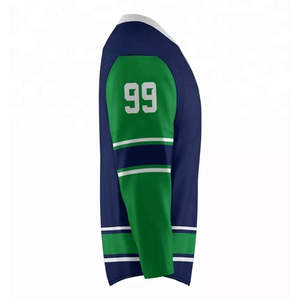 Venta al por Mayor de Camisetas de Hockey sobre Hielo Personalizadas 2026 con Diseño Clásico en Negro, Blanco y Amarillo; Camisetas Bordadas/Estampadas - Product Image 6