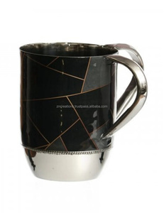 Nouvelle tasse à double poignée pour rituel religieux juif, tasse à double poignée pour le lavage des mains, tasses à main juives pour le lavage des mains, collection de cadeaux - Product Image 3