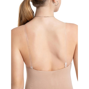 Justaucorps sans manches en polyester pour femme, tenue de danse d'entraînement, combinaison de scène pour adulte, couleur personnalisable, taille élastique, effet sculptant, haute performance - Product Image 5