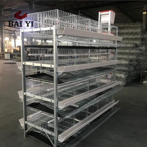 Katman tavuk H tipi <span class=keywords><strong>120</strong></span> kuşlar için yeni pil kafes galvanizli tel dayanıklı uzun ömürlü - Product Image 3