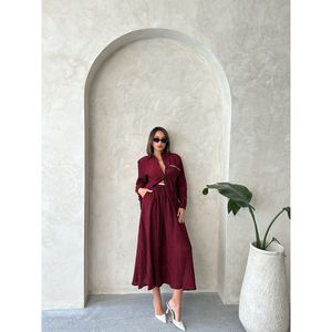 Blusas Plisadas para Mujer con Detalle de Lazo en la Espalda - Camisas al por Mayor - Product Image 3