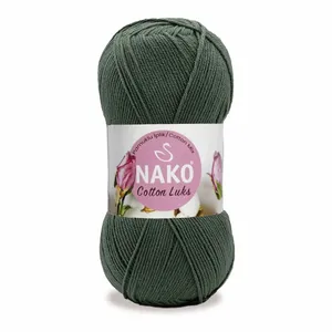 Fil mélangé en coton de luxe Nako vert amande 97589 - Product Image 1