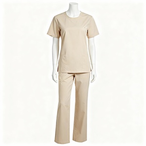 Vente en gros de blouses médicales Uniformes médicaux d'infirmières à manches courtes pour femmes, disponibles en couleurs vives et au design moderne - Product Image 4