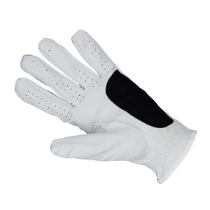 Gants de golf avec logo personnalisé de haute qualité en cuir pour l'entraînement d'haltérophilie Gants en cuir blanc respirants et durables - Product Image 3