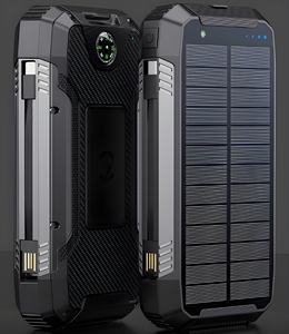 Banque d'alimentation solaire 50000mAh Multi-ports Haute puissance Chargeur d'équipe pour les équipes sur le terrain, les groupes de camping, les voyages, les familles - Product Image 1