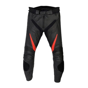 กางเกงแข่งรถหนังพร้อมชุดเกราะสำหรับขี่รถจักรยานยนต์ - Product Image 1