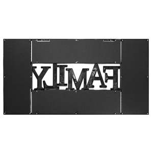 กรอบรูปโลหะสีเงินทรงเรียบง่าย Family XL พร้อมแผ่นอะคริลิค MDF และกระดาษตกแต่ง สองด้าน ขนาดสั่งทำได้ 4x6 5x7 A4 - Product Image 4