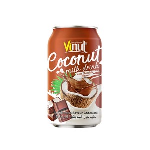 Saveur de chocolat au lait de coco riche en nutriments 330ml échantillon gratuit, marque privée, fournisseurs en gros (OEM, ODM) - Product Image 1