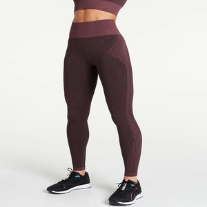 OEM คุณภาพสูงออกแบบเองผู้หญิงกีฬาฟิตเนสยิมเลกกิ้งเอวสูงออกกําลังกายโยคะเลกกิ้ง - Product Image 1