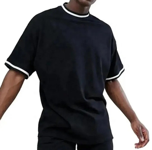 Offre Spéciale 100% coton hommes T-Shirt impression personnalisée motif solide haute qualité 180 Gsm sonnerie personnalisable T-Shirt blanc pour hommes - Product Image 6