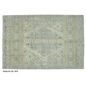 พรมอินเดียทอมือสไตล์โมเดิร์น ขนาด 8'0 x 10'0 - Product Image 1