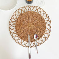 <strong>Best</strong> <strong>Selling</strong> Handcraft Sustainable Rustic <strong>Rattan</strong> Placemat <strong>Rattan</strong> <strong>Charger</strong> <strong>Plates</strong> Eco-friendly <strong>Rattan</strong> Round Placemat From Vietnam