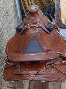 Selle en cuir Royal International RI002 Endurance pour dressage occidental, course et barrel, à prix avantageux - Product Image 5