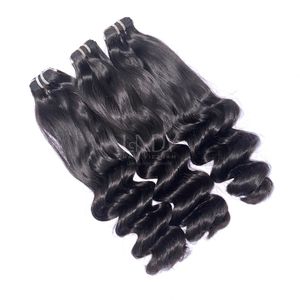 Extensions de cheveux humains vietnamiens de couleur noire naturelle de bonne qualité avec paquet de prix de gros - Product Image 4