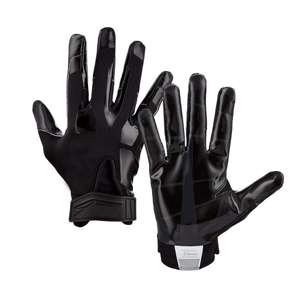 Wholesale Synthetic Leather Silicone Coating Great Grip Anti-Slip Adult Youth <b>Kids</b> American <b>Football</b> Receiver <b>Gloves</b> - Product Image 2