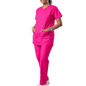 Tenue d'infirmière personnalisée pour femme, nouveau design, 100 % coton tricoté, séchage rapide et respirant, fabriquée sur commande au Pakistan - Product Image 1