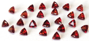 โกเมนธรรมชาติล้านล้านเหลี่ยมเพชรพลอย3มม.-โกเมนสีแดงหลวมคุณภาพสูง - Product Image 6