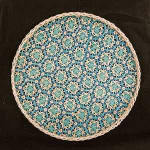 Obtenga el suyo ahora: Gran oferta en bandejas de bambú elásticas redondas hechas a mano de Vietnam con patrones elegantes en 2024 - Product Image 2