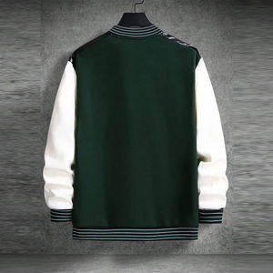 Veste universitaire d'hiver pour homme, style classique de lettreman, bomber chaud, école, collège, équipe sportive, streetwear, usage quotidien, mode - Product Image 2