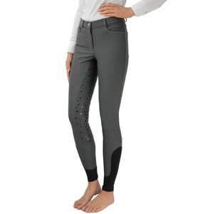 Culotte d'équitation en nylon Spandex avancé Pantalon équestre extensible Jodhpurs Vêtements équestres entièrement personnalisables à bas prix - Product Image 3