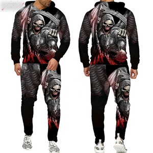 Top tendance personnalisé imprimé vêtements de sport pour hommes polyester graphique sweats hiver chemise de sport en gros automne vêtements - Product Image 3