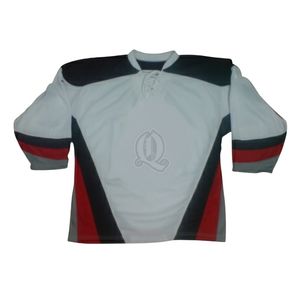 Jersey de Hockey sobre Hielo Verde Personalizado, Uniforme Ligero para Equipo, Transpirable, Estilo a Rayas, de Poliéster, para Adultos y Jóvenes, Ropa de Práctica de Fábrica - Product Image 3