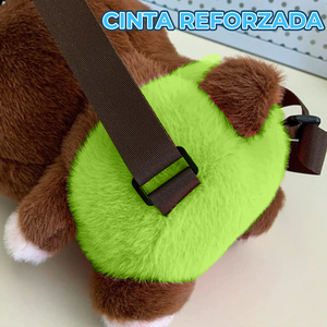 Mochila de Felpa Labubu con Música y Respiración, Mochila de Algodón para Niñas, para la Escuela y el Juego - Product Image 5