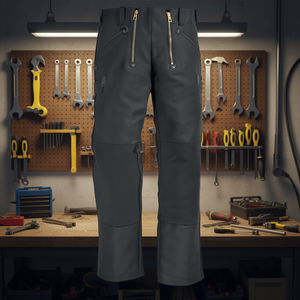 Pantalones de Trabajo Klaus Talla 48 Negros FHB, Incluye Perchas para Pantalones y Faldas - Product Image 3