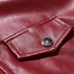 Chaqueta de cuero informal ajustada de alta calidad para hombre, el mejor diseño de moda de invierno con descuento al por mayor - Product Image 6