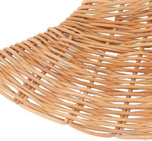 Abanico de Ratán Natural Tejido a Mano, Abanico de Bambú Tradicional, Decoración Rústica de Pared Estilo Boho y Accesorio Sostenible para el Verano - Product Image 4